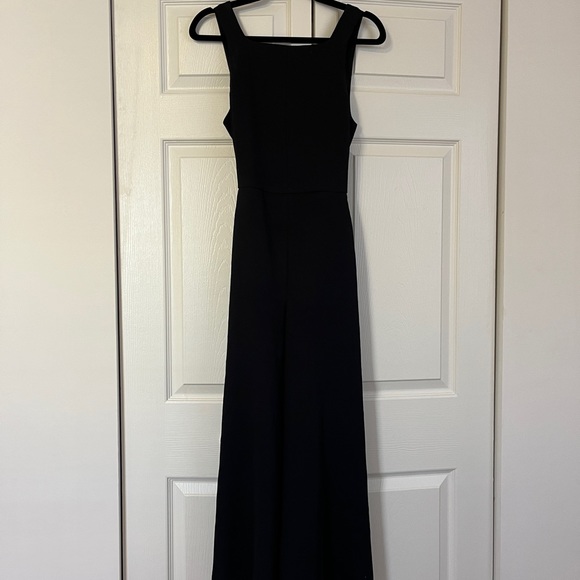 Aritzia Wilfred Ecoulement Tie Back Sleeveless Jumpsuit Size 8 - Picture 4 of 5